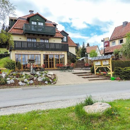 Hotel Und Berggasthof Zum Sonnenhof Sorge Buitenkant foto